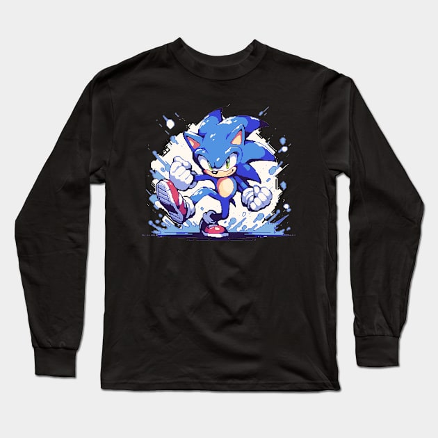 sonic Long Sleeve T-Shirt by dorapeterx